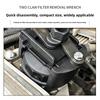Adjustable Two-Jaw Auto Oil Filter Wrench for Easy Oil Change Remove Install Filter Elements Auto Maintenance Tool