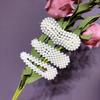 10 Pieces of Pearl Hairpins for Girls, Side Clips, Back of Head BB Clips, Fashionable and Popular Hair Accessories