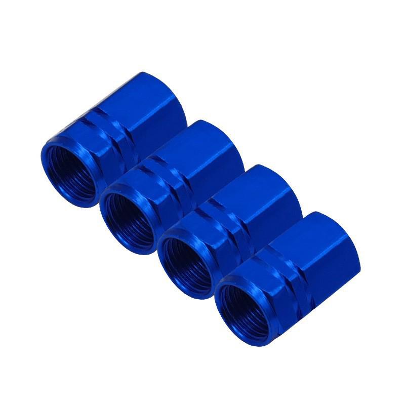 Colored Aluminum Valve Stem Caps: Waterproof, Dustproof, and Durable.