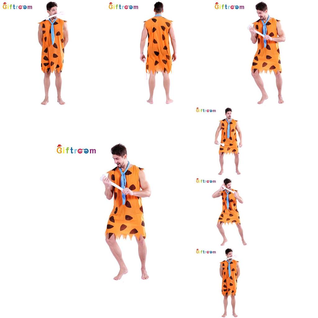 Adult Men's Yellow Spotted Yeti Costume Perfect For Halloween Cosplay Stage Performance