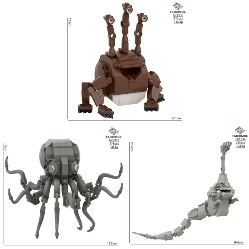 2026 Nuovi Blocchi da Costruzione Subnautica Mostro Marino Bloop El Gran Maja Il Divoratore di Mare Leviatano Spettrale Giocattolo Mattoncini Subnautica Regalo per Fan