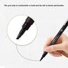 Uni Fineliner Zeichenstift für Skizze Anime Manga Haken, PIN-200 Wasserbasis Wasserdicht Verschiedene Unterschiedliche Strichstärken Kalibrierter Marker