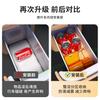 For Zeekr 9X Rear Refrigerator Silicone Mat Cup Holder Beverage Non-slip Holder Coaster Car Interior Decoration Accessories