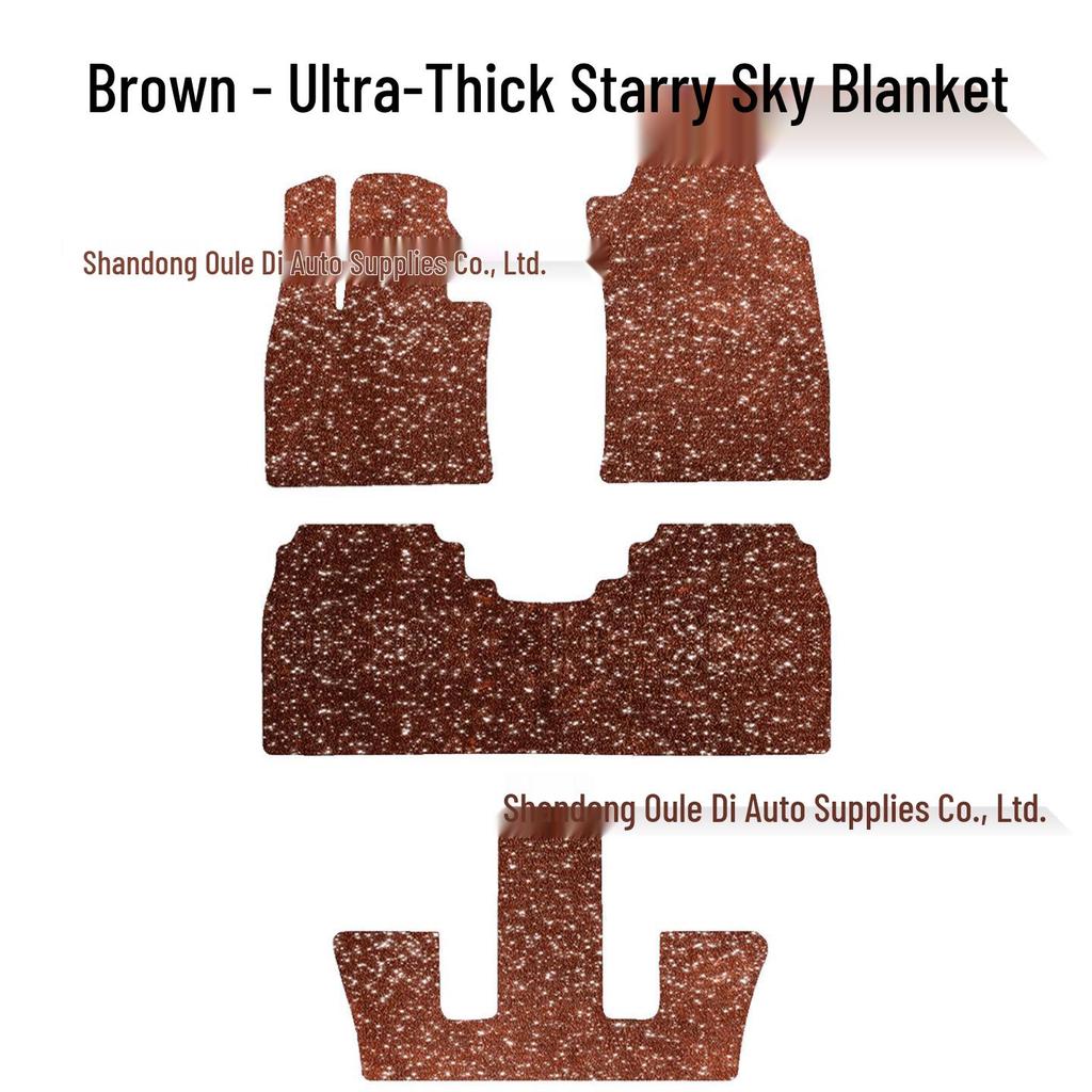 Hongqi HS9 Floor Mats - Starry Sky Interior Protection Blanket