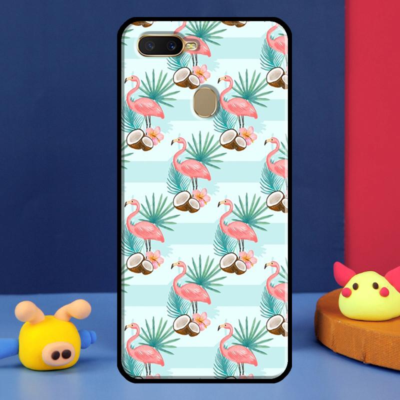 Summer Fruit Coconut Case For Oppo A98 A78 A58 A15 A16 A17 A5 A9 A91 A52 A72 A76 A96 A74 A94 A54 S A57 A77 Cover
