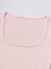 2024 Women's Y2K Slimming Solid Color U-Neck Long-Sleeve Top