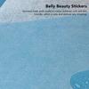 50pcs Disposable Belly Beauty Stickers Soft Cotton Hydropathic Compress Stomach Pads