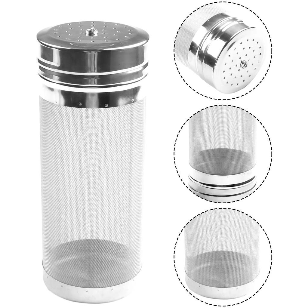Neuer Praktischer Brau-Hopfenfilter-Kaffee-Filterkartusche 300 Mikron Hopfen-Bier-Filter-Hopfenfilter-Sieb
