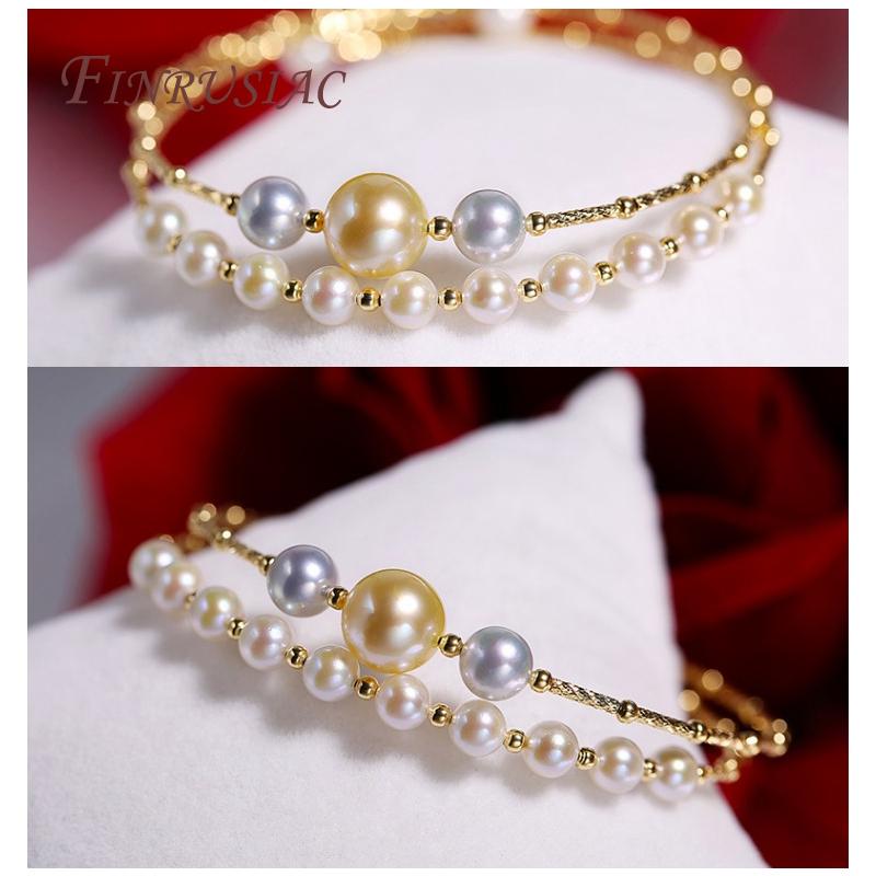 18K Real Gold Plating Spacer Beads For DIY Handmade Bracelets Necklace Beading Accessories Jewelry Making Supplies Wholesale