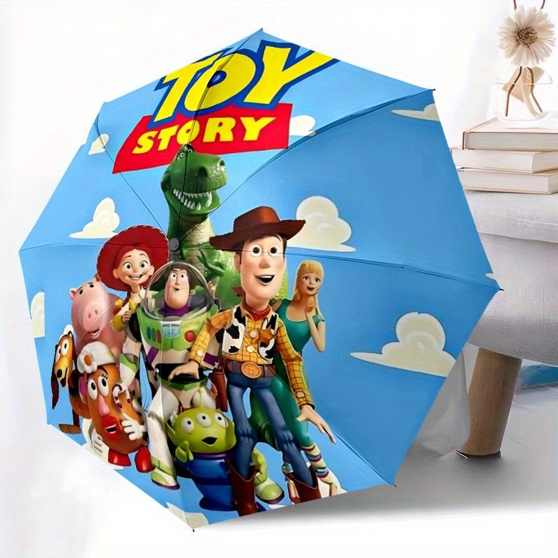 1pc Toy Story, Woody Automatic Folding Umbrella, 8-Rib Portable & Foldable Design, Highqualityy0722026