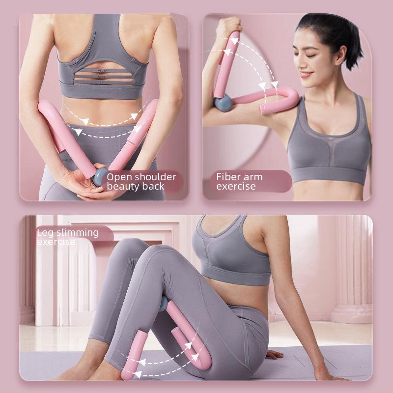 Zhijia Leg & Hip Fitness Device: Thigh Exercise, Hip Lift, Yoga & Pelvic Floor Trainer.