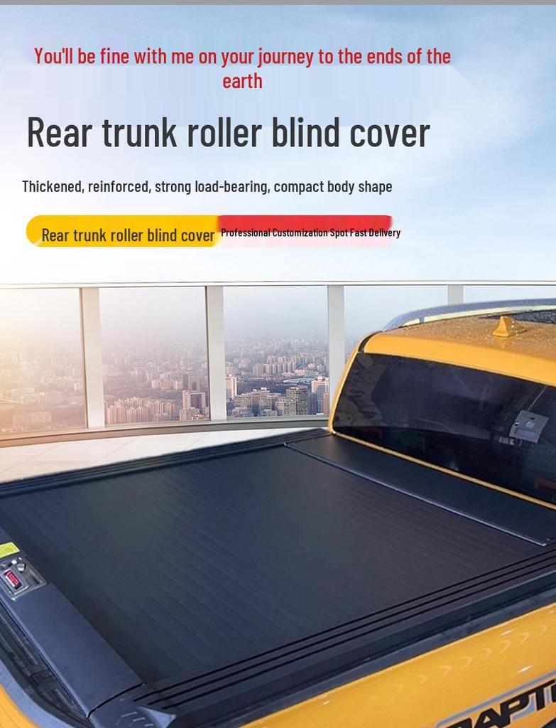 Fits Great Wall Poer, Raptor, Hilux, Ranger, Wildtrak T9 Pickup Roller Cover