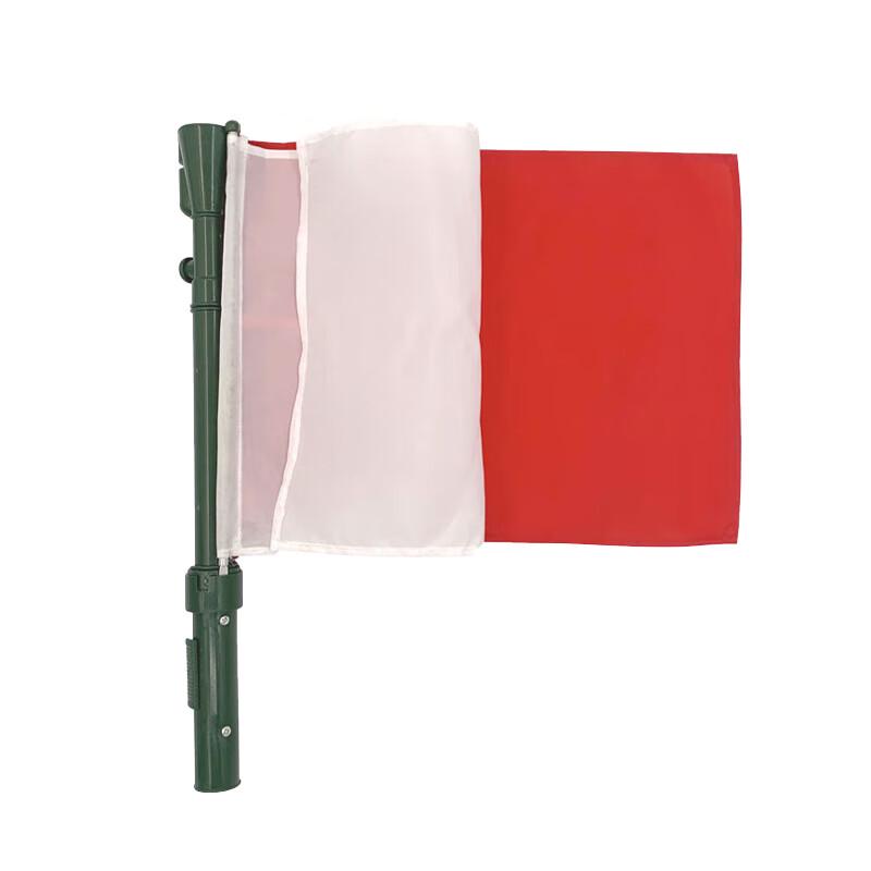 Jinwey Red and White Signal Hand Flag