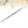 1pc Stainless Steel Spatula Professional Mirror Lady Mixing Tool for Nail Eye Shadow Eyelash Pigment Blending Foundation