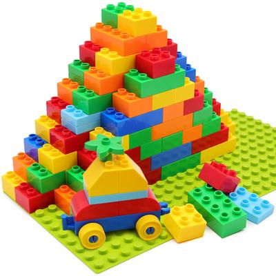 Blocos de Construção Grandes WYSWYG - Compatível com DuploAnpanman - Blocos de Construção, Conjunto Básico de Blocos de Construção para Maiores de 2 Anos, Brinquedo Educativo (81 Peças + 2