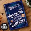 Password Organizer Book Personal Information Keeping Journal Password Keeping Book for Seniors Grandparents Mother Father Youth