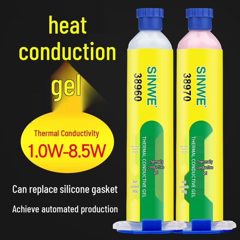 ThermalGel 506 Energy Storage Inverter IGBT Conductive Pad & Adhesive Custom Thermal Silicone Pad