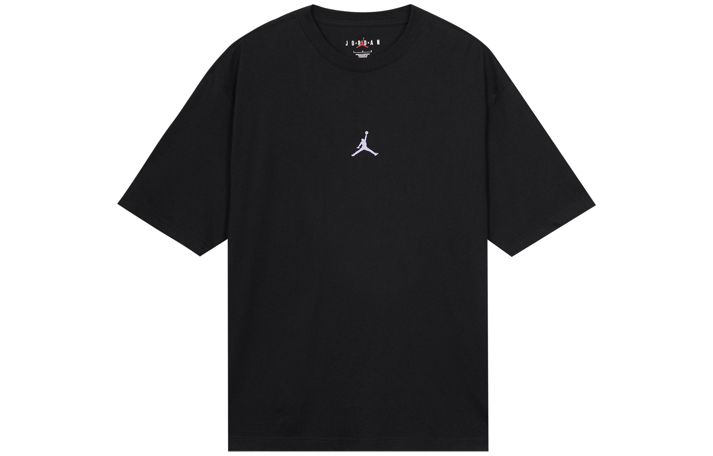 Мужская футболка Jordan с опущенными плечами, черная FD6555-010 S
