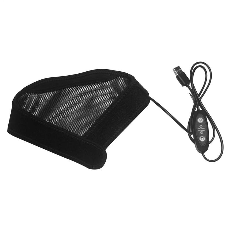Electric Neck Heating Pad Neck and Shoulder Heating Pad 5 Temperature Modes Adjustable USB Heated Neck Warmer for Neck Relax