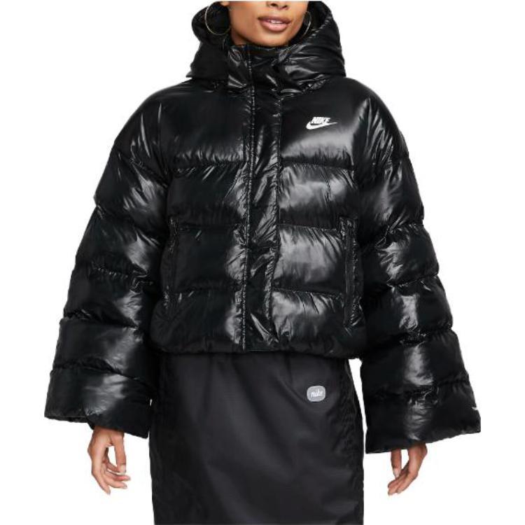 Nike SS23 Pohodlná bunda Dámské bundy Černá DQ6893-010