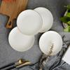 Ceramic Round Steak Plate Set - Customizable with Logo