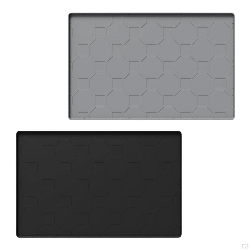 For Cabinet, Shelf Liner, Non Slip and Gadgets Bathroom Tray Cabinet Protector
