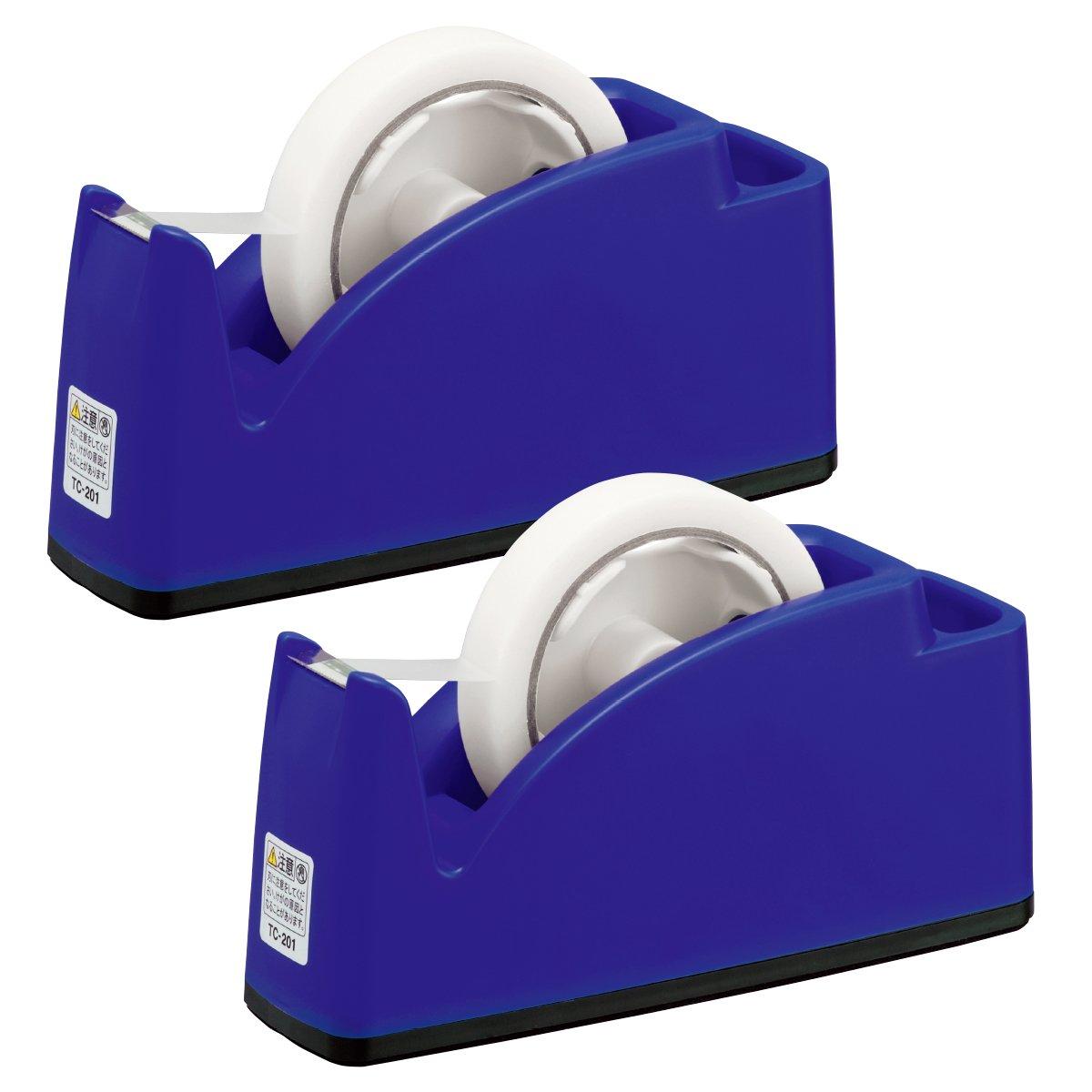 

Plus Tape Cutter с карманом для ручки, синий, набор из 2 шт. TC-201 31-243×2 синий
