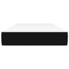 347676 vidaXL Pocket Spring Bed Mattress Black 80x200 Cm Thickness 20 Cm Fabric