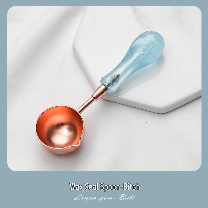 Snový tavicí hrnec na pečetní vosk s lžičkou