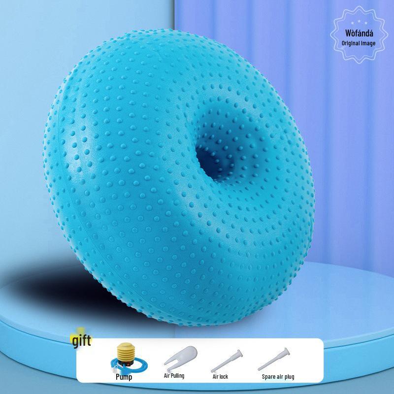 High-Demand Thickened Explosion-Proof Donut Yoga Ball – Perfect for Fitness & Home Use