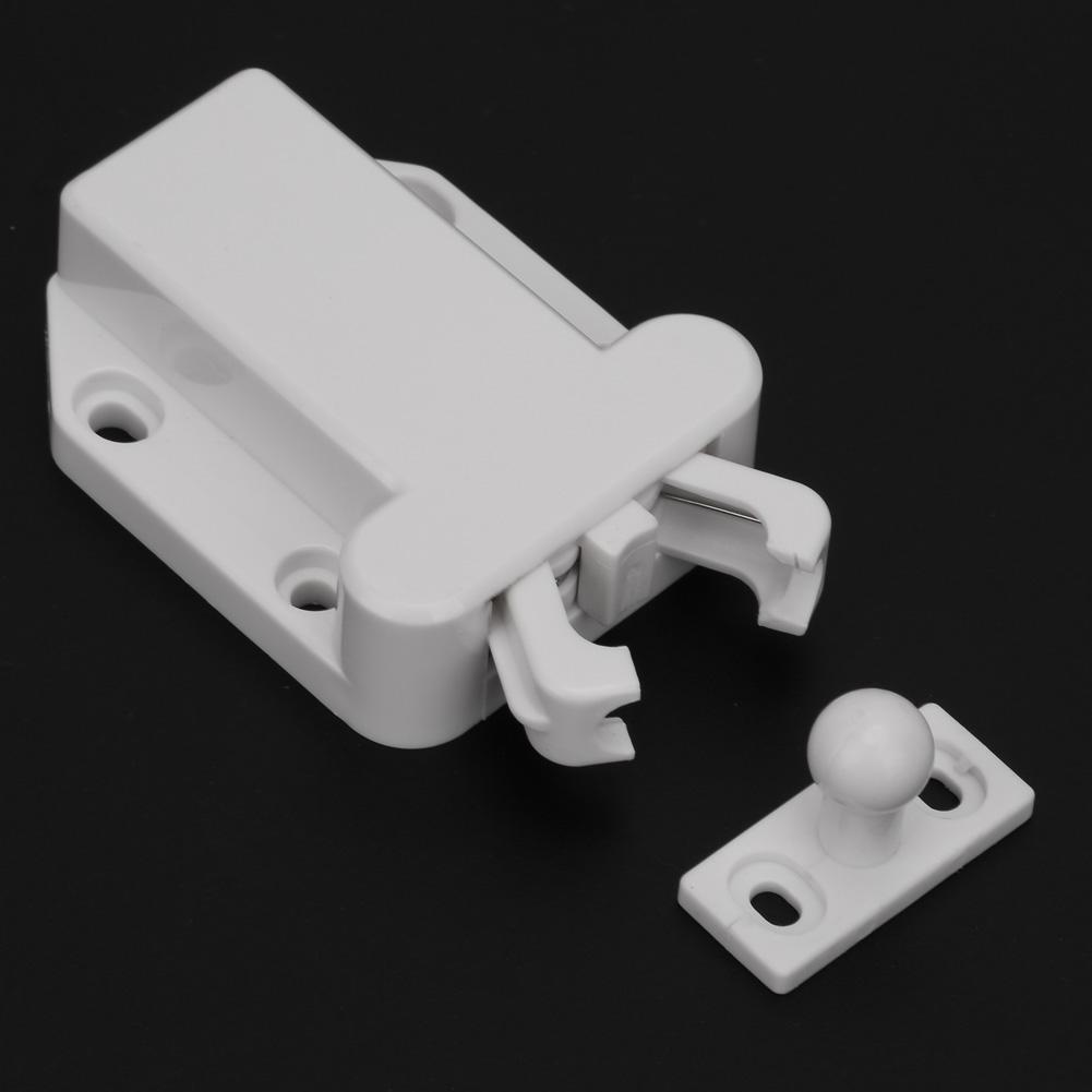 10pcs Durable and Strong White Cute Beetle Shape Cabinet Door Rebounder