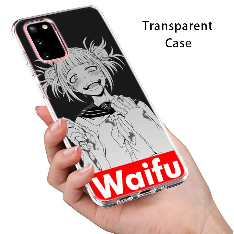 Sugoi Senpai Anime Waifu For Samsung Galaxy S22 Pro S21 S20 FE Ultra S10 S10E Lite S9 S8 Plus S7 S6 Edge Soft Phone Case
