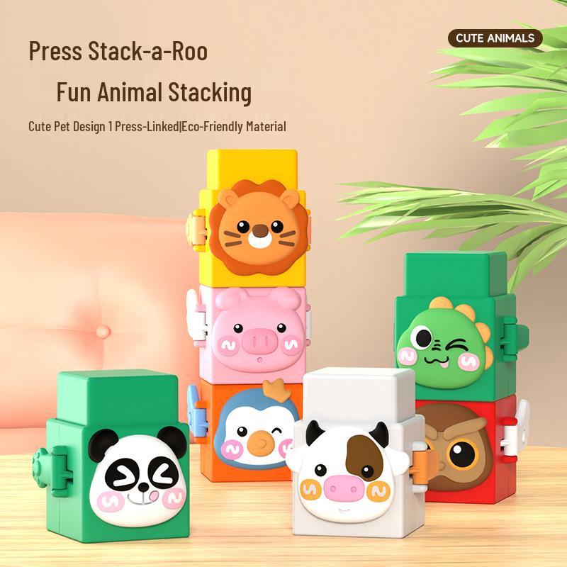 

Children s Animal Stacking Game - Educational Toy for Early Learners