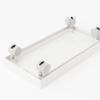MUJI Recycled Polypropylene File Box Standard Lid with White for 15cm Width Casters, Gray, (NCE51A3A)
