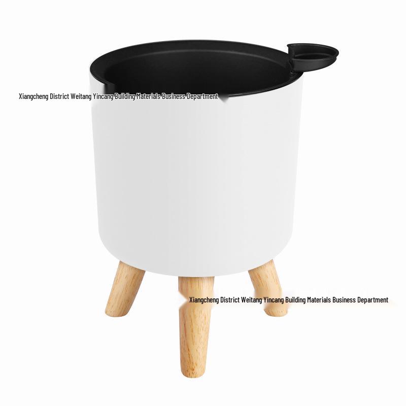 Nordic Style Self-Watering Faux Ceramic Plant Pot for Hydroponic Pothos