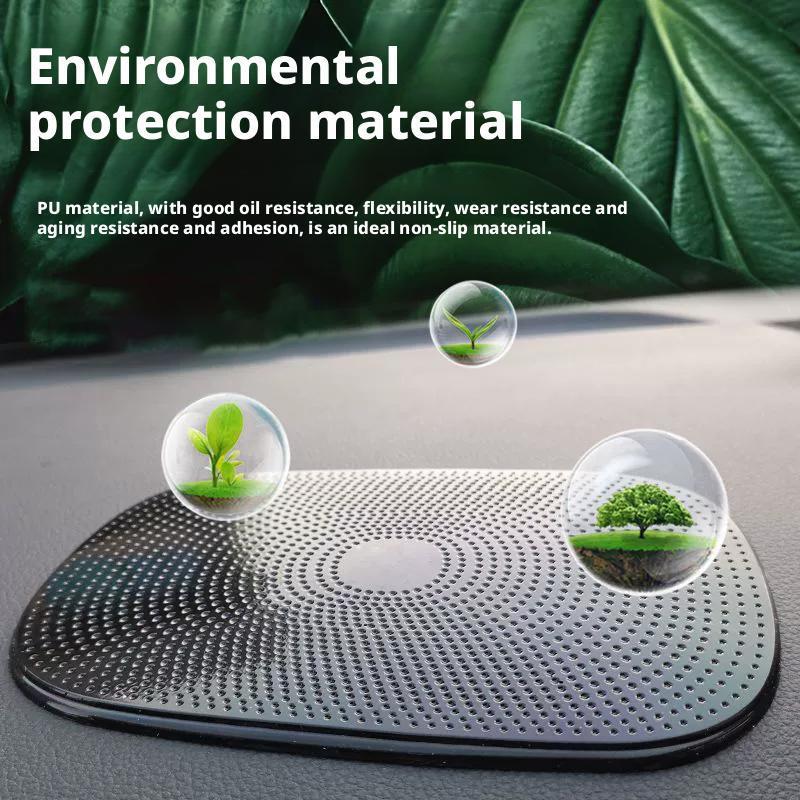 1Pcs Car Non-Slip Mat Magic Anti-Slip Slide-Proof Pad Silicone Dashboard Dash Cell Sticky Black Mobile Adhesive Holder Phon G3P4