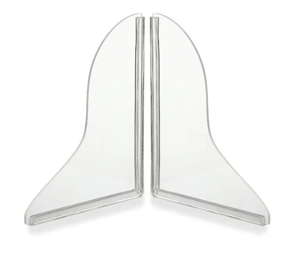 

Guard Shower Guards Bathtub Water Corner Bath Tub Shield Screen Acrylic Splashing Bathroom Door Curtain Clear Barrier Sink 2Pcs прозрачный
