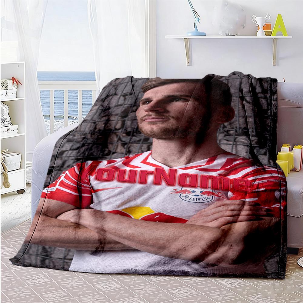 RB Leipzig Personalisierbare Decke Mit Ihrem Namen Leichte Personalisierbare Decke Ultraweiche Wohndecke Für Sofa Bett Bürostuhl Stuhl Vier Jahreszeiten Mehrzweck