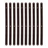 10 Pack Plastic Drawer Slides Replacement Draw Runners for Drawers and Pull Out Cabinets with Smooth Sliding and Noise Reduction