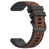 22/26mm Leather+Silicone Strap for Garmin Fenix 8 47mm 51mm 7 7X 6 6X 5 5X Plus Enduro 3 Tactix 9 Forerunner 965 955 970 Band