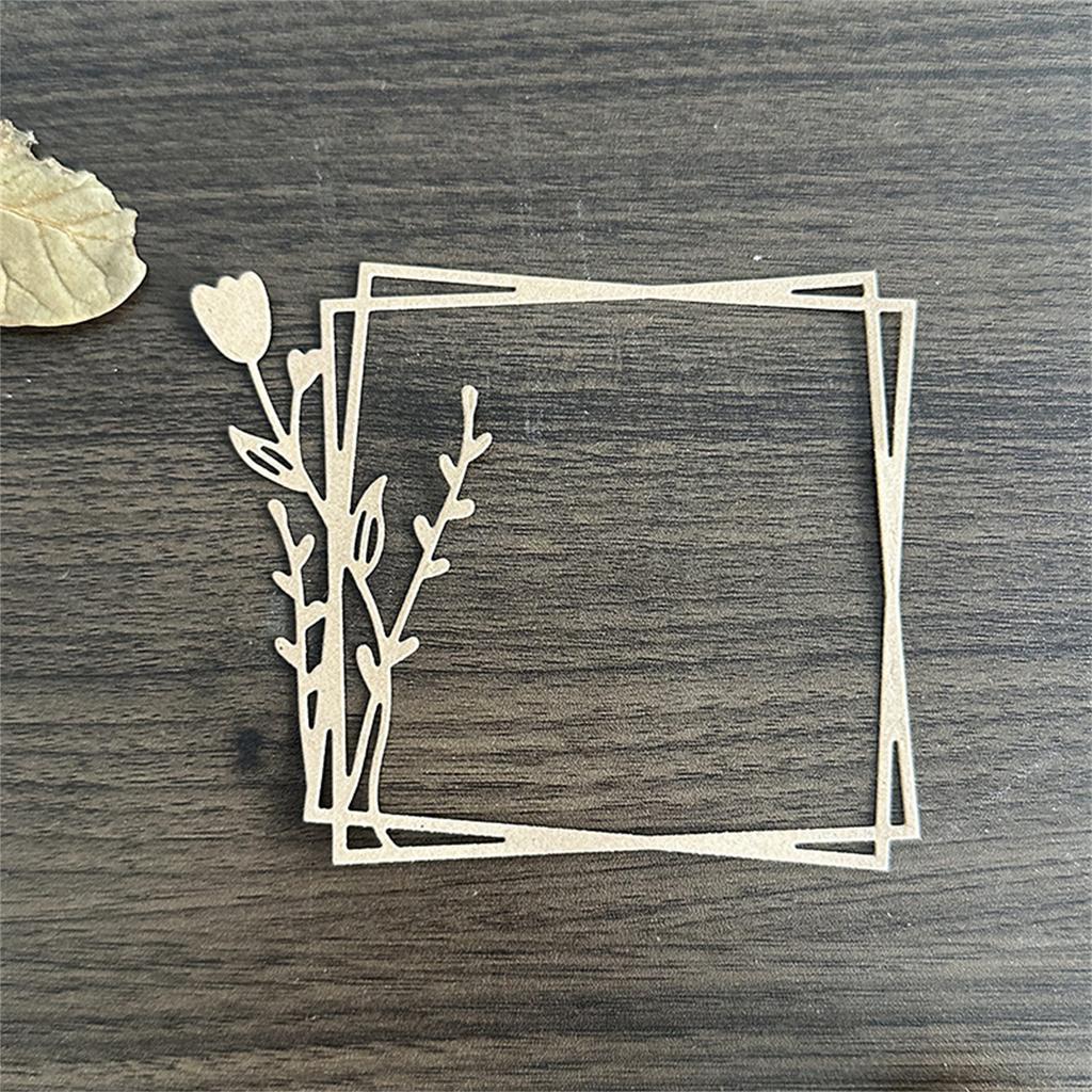 Picture Frame Carbon Steel Die Cut Templates Decorative Embossing Paper Dies for Scrapbooking Photo Album Card Making
