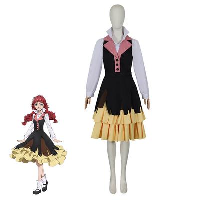 Anime Lucy Maud Montgomery Cosplay Uniforma Dvojitý cop Paruka Dámský Gotický Šaty Košile Vesta Sukně Oblek Halloweenský Večírek Oblek