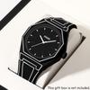 Trend Line Two-Dimensional Comic Watch Art Personality Student Watch