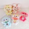 Multicolor Doll Clothes Plush Hairy One-piece Garment Cartoon Animal Jumpsuits  Stuffed Cotton Doll