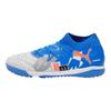 Puma Future 8 Match Comfortable Fashion Versatile TF (Rubber Studs) Fabric Soccer Shoes Unisex Soccer Shoes Blue White 108425-01