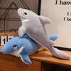 Ferocious Shark Throw Pillow Plush Toy Doll Can Be Blue Baby Shark Doll Children Soothing Doll