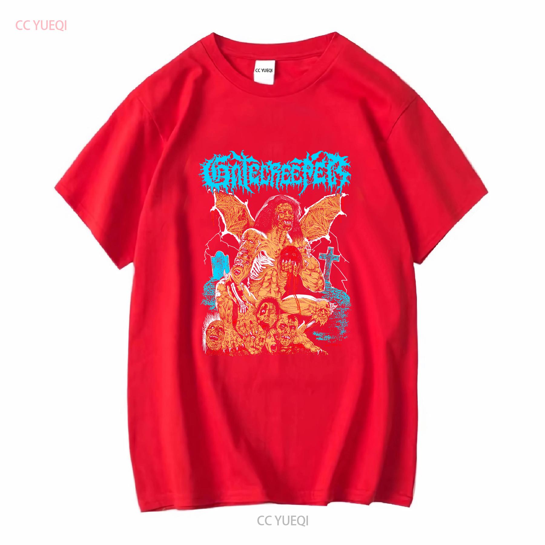 GATECREEPER HEADSPLIT T shirt Cotton tee All sizes YA1017 vintage Washed streetwear Stylish designer clothes Casual Slightly S