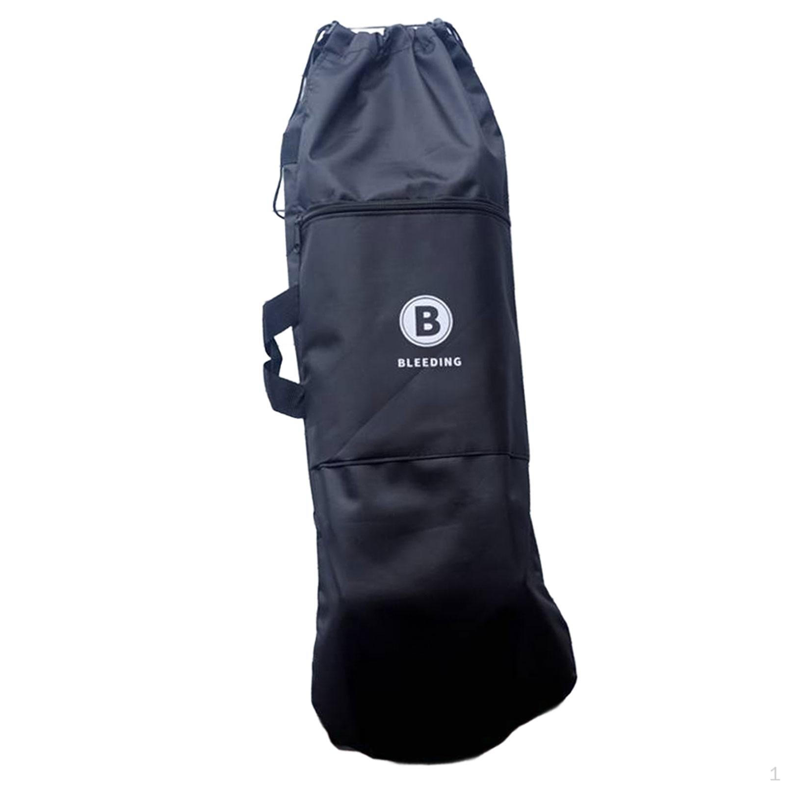 

Сумка через плечо для скейтборда, сумка через плечо, аксессуары для скейтборда, портативная, женская и мужская, складная чёрный