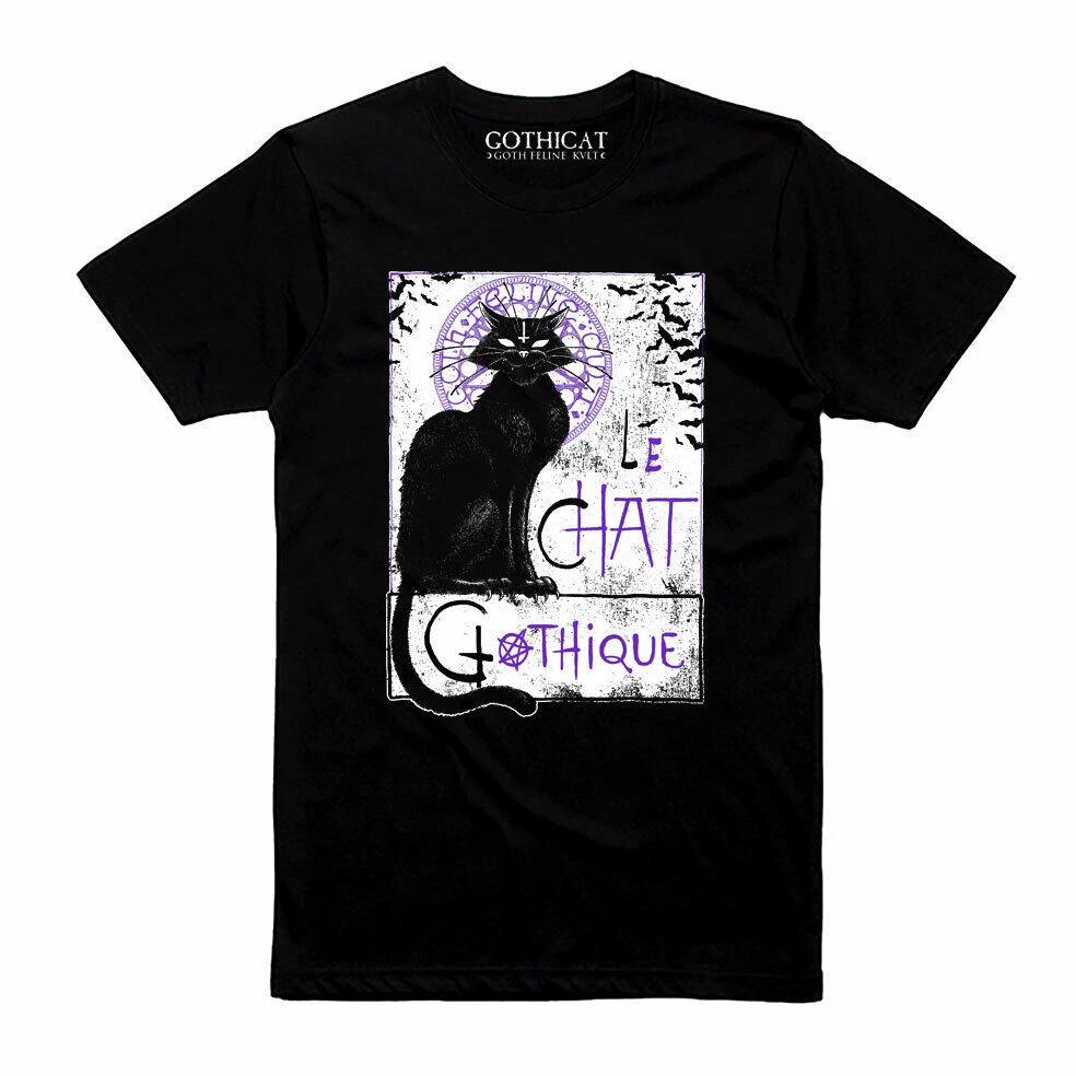 The Gothic Cat - T-Shirt XL