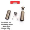 Colored Metal Alloy Hoodie Drawstring Clip Buckle